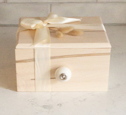 Wood Box, Handcrafted Small Keepsake Box Rorey's Crafted Gifts