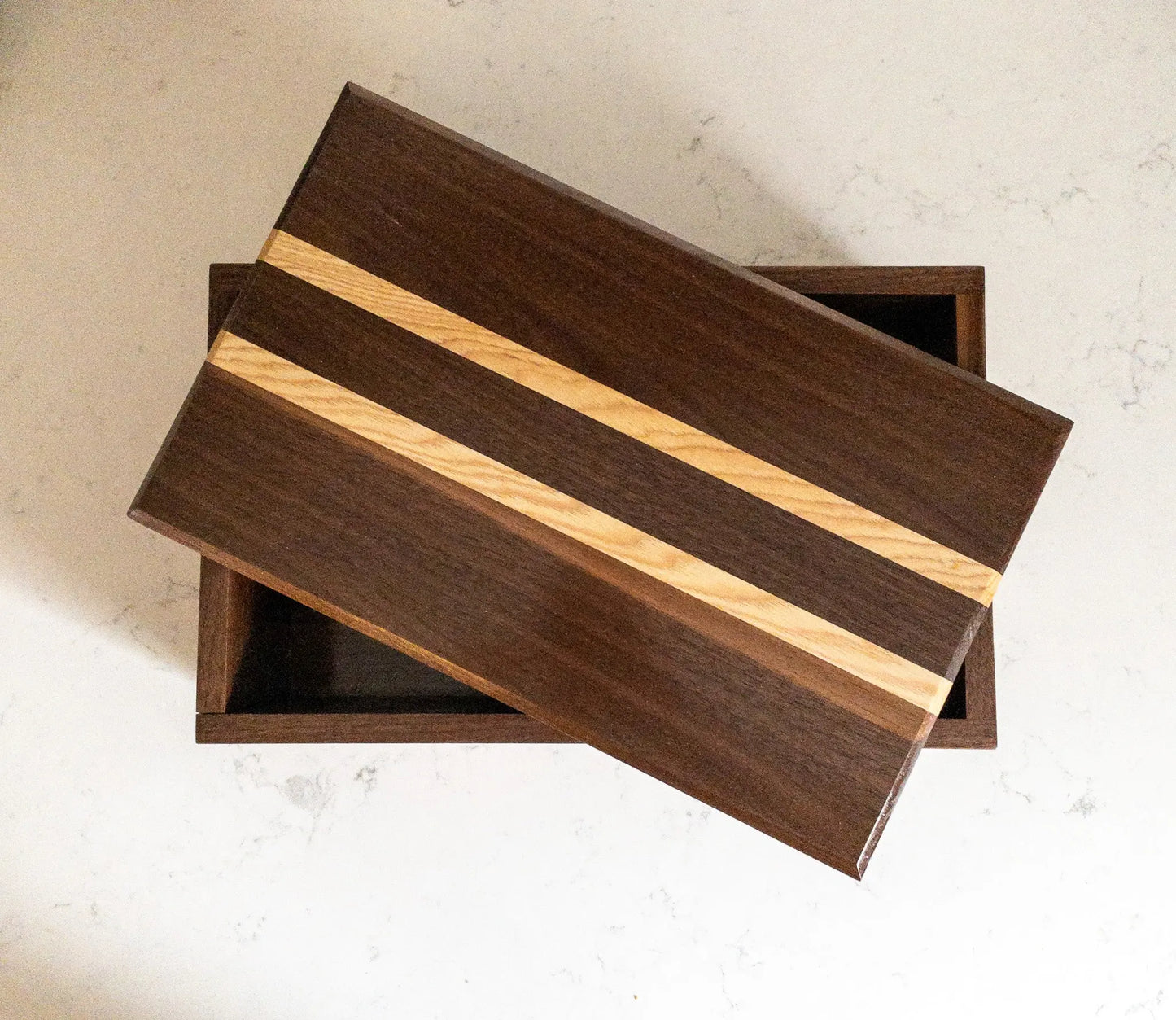 Keepsake Box, Handcrafted Walnut Rorey's Crafted Gifts